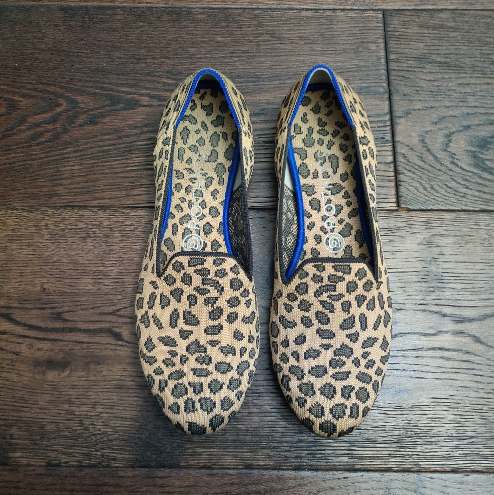 Rothy's Cheetah Print Loafers